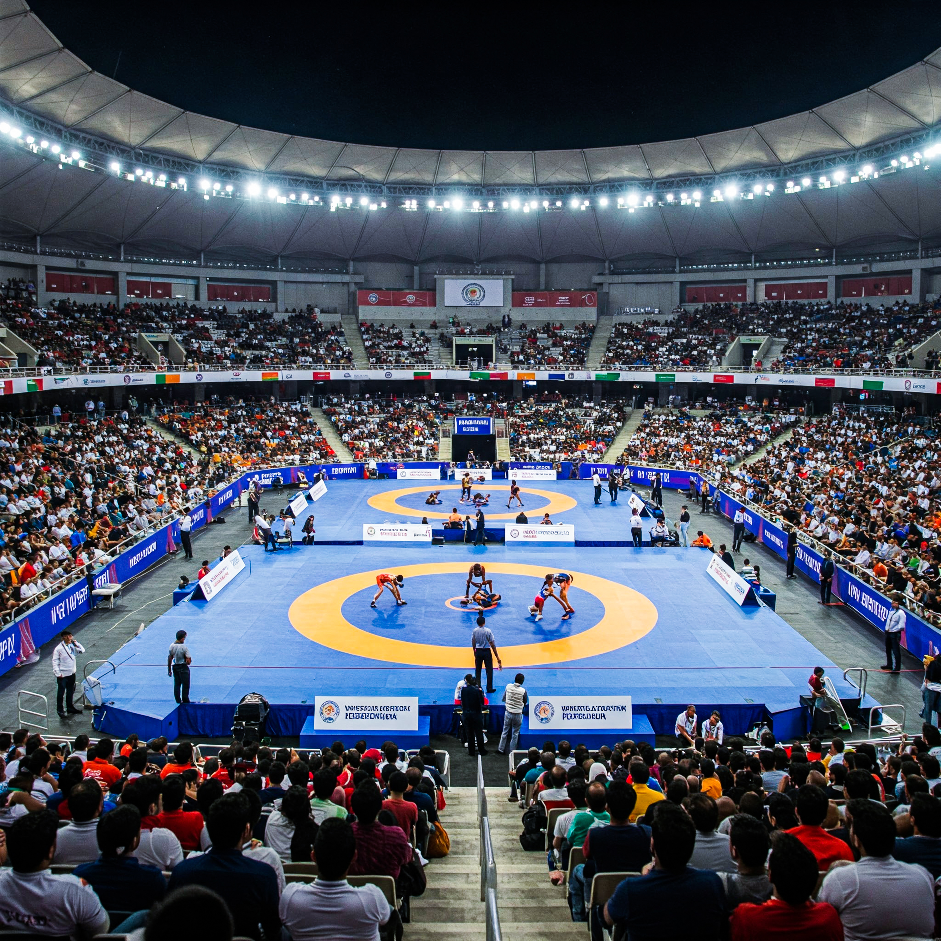 Approved Wrestling Mat